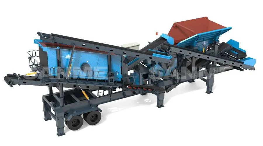 時(shí)產(chǎn)值近600萬(wàn)！山美移動(dòng)式破碎篩分一體站助力江蘇高碳鉻鐵礦破碎項(xiàng)目建設(shè)