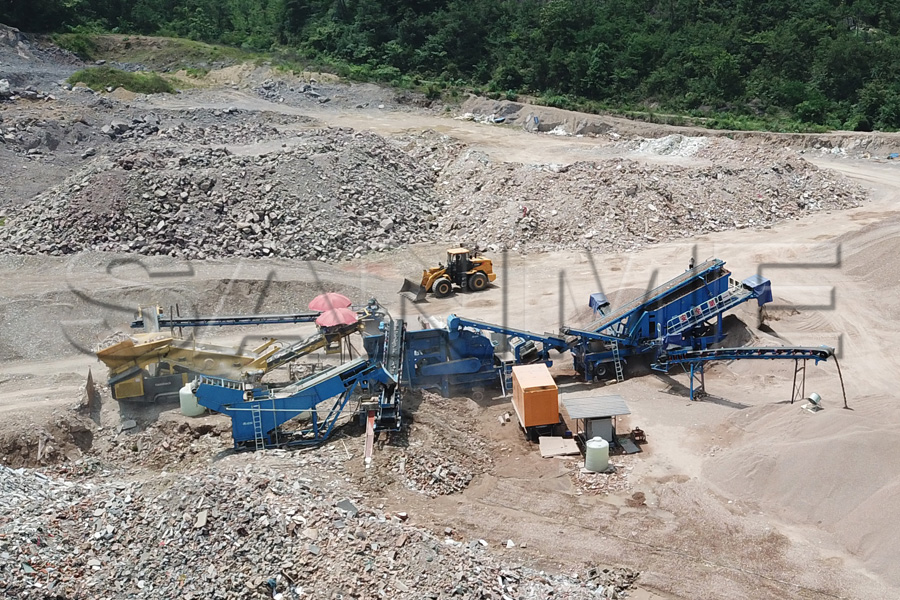 浙江省東陽市移動式建筑垃圾資源化生產(chǎn)線現(xiàn)場 浙江省東陽市移動式建筑垃圾資源化生產(chǎn)線現(xiàn)場