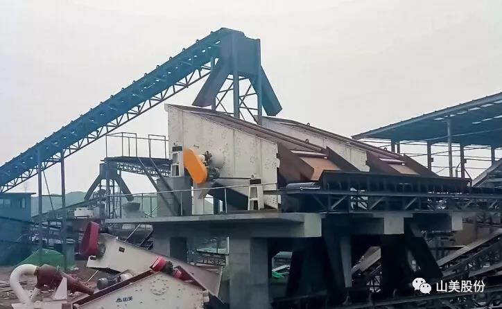 山美股份助力海螺水泥分宜年產(chǎn)100萬(wàn)噸機(jī)制砂生產(chǎn)線