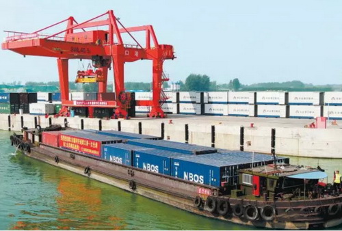 河南再開新精品航線，砂石運輸直達(dá)長江口