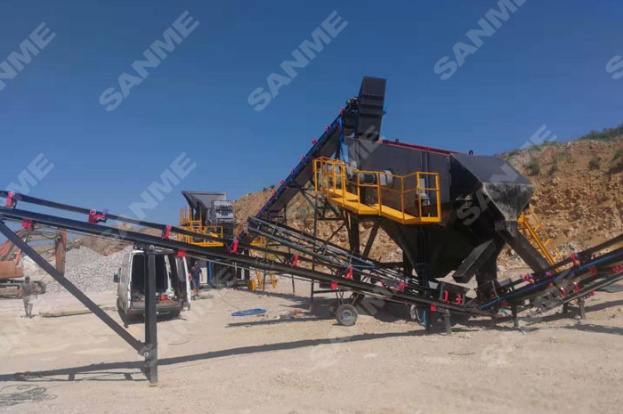 疫情擋不住中國產(chǎn)品走向歐洲 山美股份提供成套設備的骨料生產(chǎn)線調(diào)試投產(chǎn)，產(chǎn)量超預期！