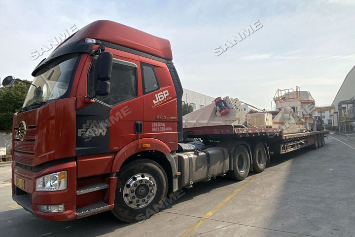 新年發(fā)貨忙｜上海山美股份高性能破碎篩分裝備發(fā)往安徽銅陵，服務于當?shù)啬戤a(chǎn)300萬噸骨料生產(chǎn)線