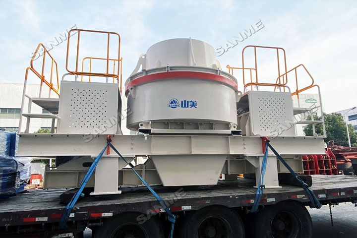 新年發(fā)貨忙｜上海山美股份高性能破碎篩分裝備發(fā)往安徽銅陵，服務于當?shù)啬戤a(chǎn)300萬噸骨料生產(chǎn)線