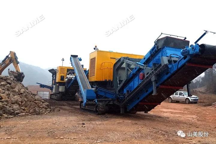 上海山美股份｜深耕履帶移動(dòng)式破碎篩分市場(chǎng)，為客戶締造卓越價(jià)值