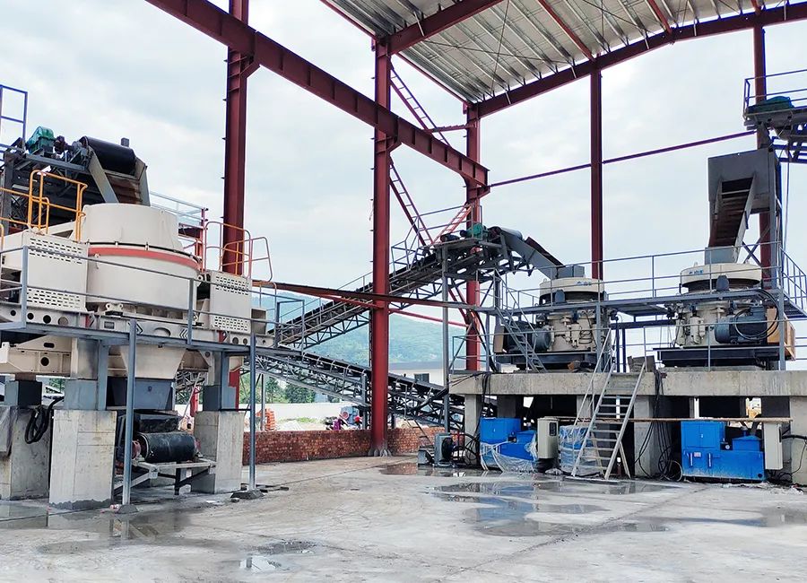 SMS系列多缸液壓圓錐破碎機(jī)，精品骨料生產(chǎn)線的理想選擇