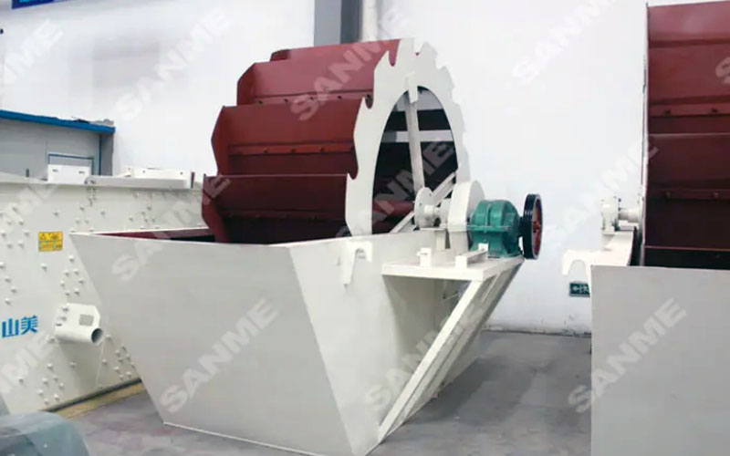 高效輪式洗砂機，洗凈度高，產(chǎn)量大！