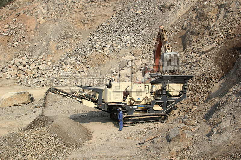 履帶式顎式移動(dòng)破碎站專破堅(jiān)硬、強(qiáng)磨蝕性物料