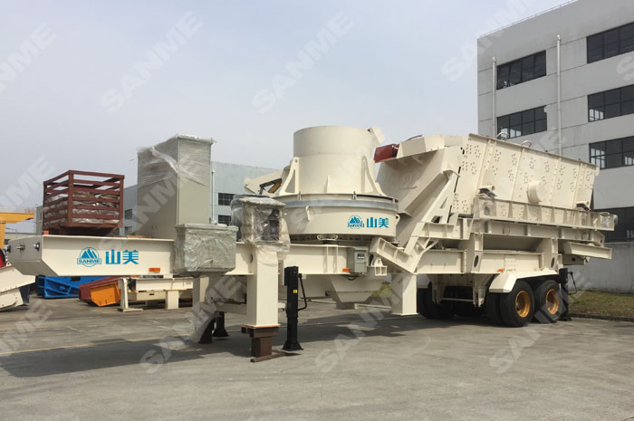 哪個(gè)移動(dòng)破碎站廠家好？看山美的！PP系列