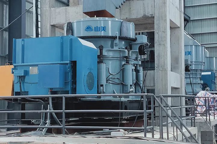 SMS系列多缸液壓圓錐破碎機(jī)，精品骨料生產(chǎn)線的理想選擇