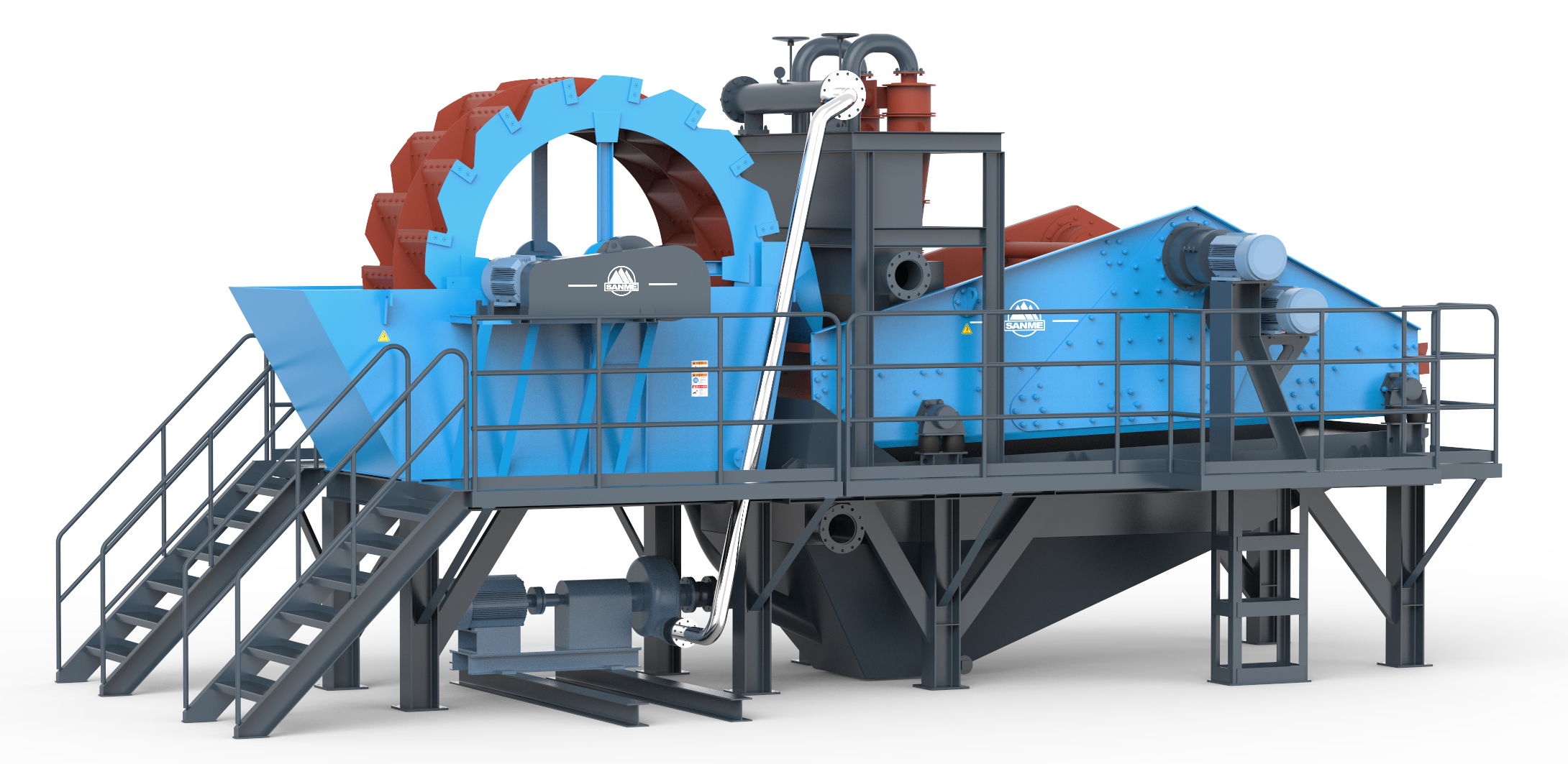 洗砂機時產(chǎn)量有多大？洗砂機使用4大注意事項