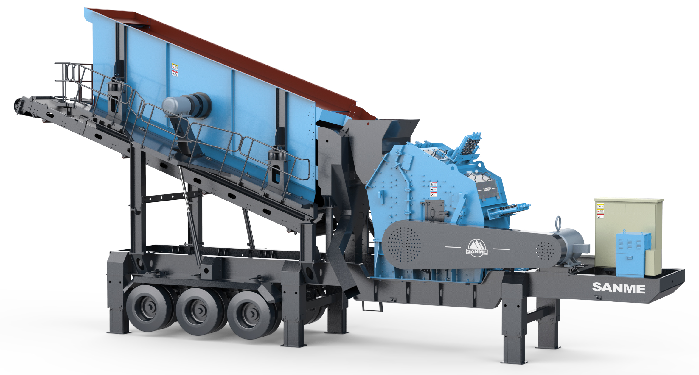 輪胎式移動破碎站和履帶式移動破碎站的差別在哪里？