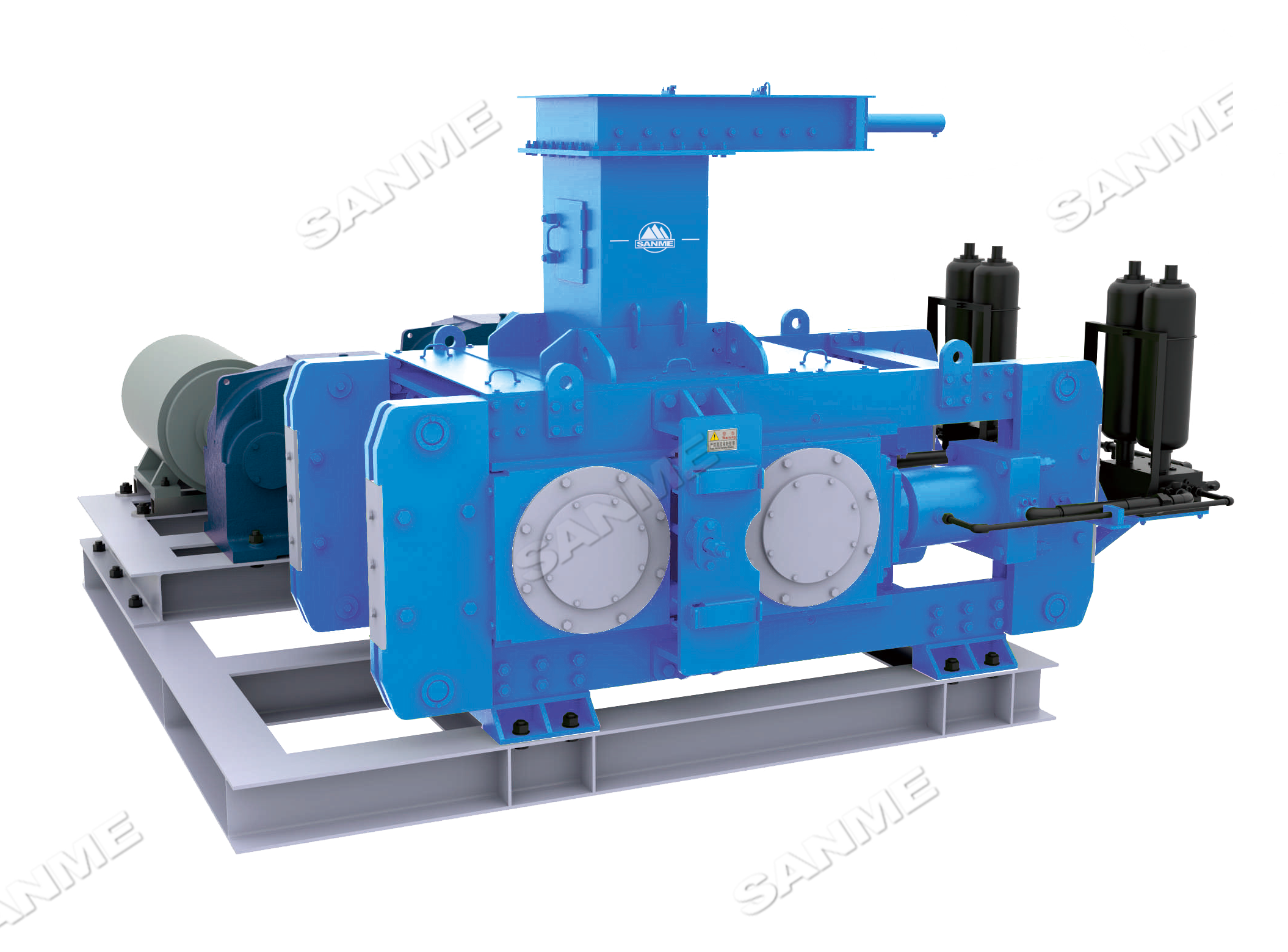 對(duì)輥制砂機(jī)的工作原理以及其在工業(yè)生產(chǎn)中的優(yōu)勢(shì) 對(duì)輥制砂機(jī)的工作原理以及其在工業(yè)生產(chǎn)中的優(yōu)勢(shì)