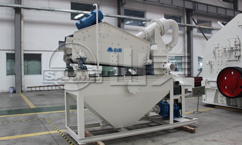 機(jī)制砂成品含泥量大怎么處理？