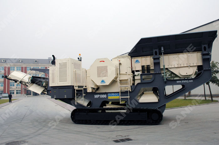 履帶式移動破碎站 履帶式移動破碎站