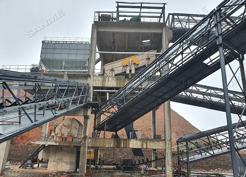 砂石骨料的生產(chǎn)線系統(tǒng)構(gòu)成有哪些？