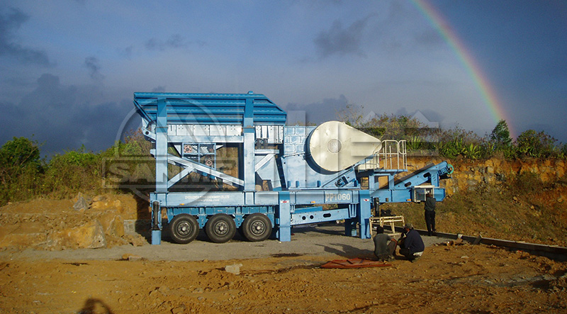 移動(dòng)式破碎站和固定破碎機(jī)相比有哪些優(yōu)勢？